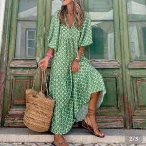 Green Midi Dress